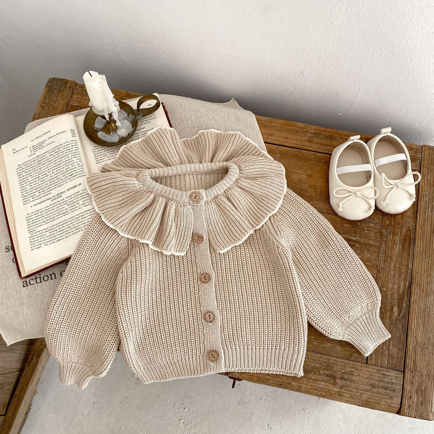 Baby Girl Ruffled cardigan