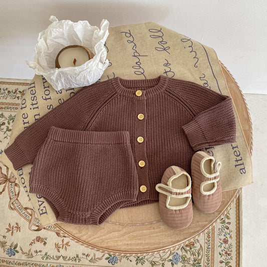 Baby knitted Two-piece Set