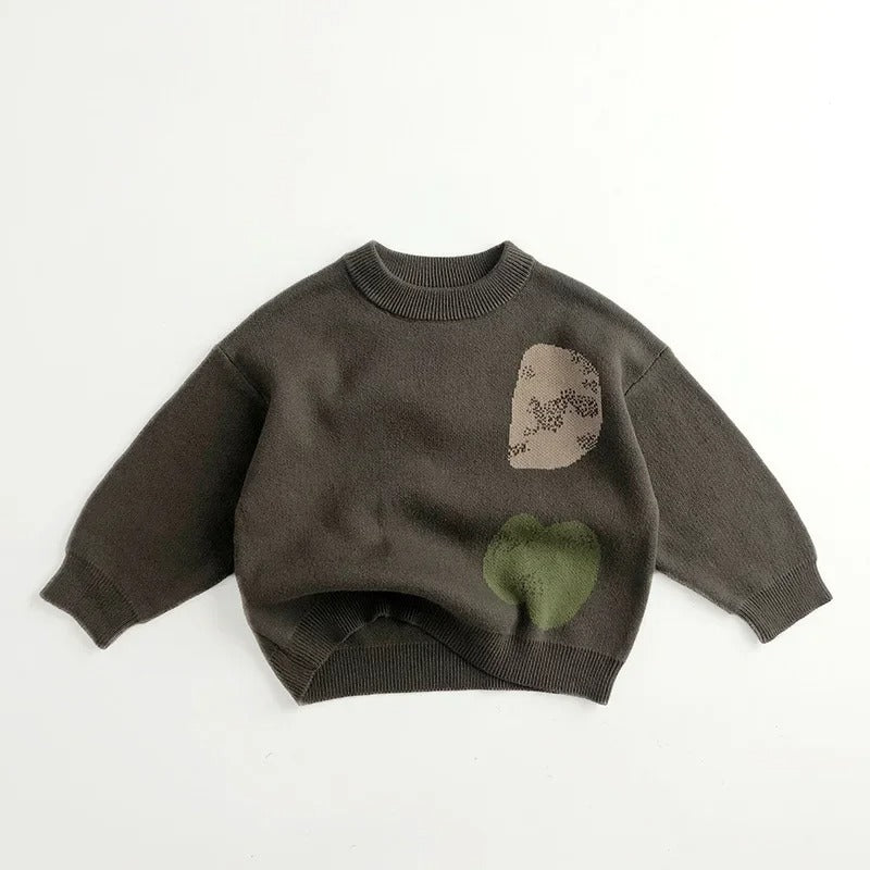 Children’s patch sweater