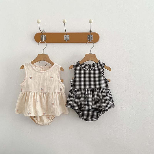 Baby girls summer set